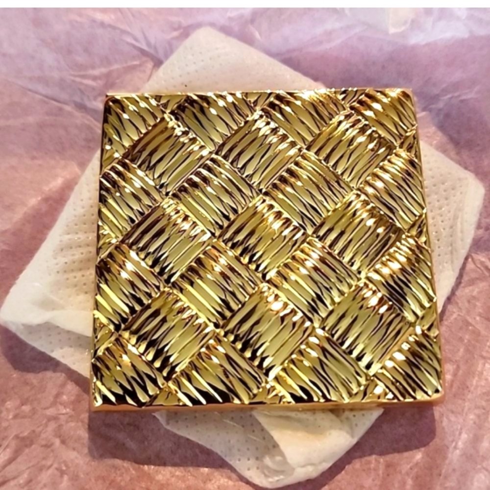 Gold Purse Pocket Compact Mirror
